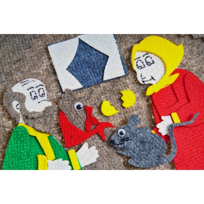 Набор дидактический "Курочка ряба", 9 деталей