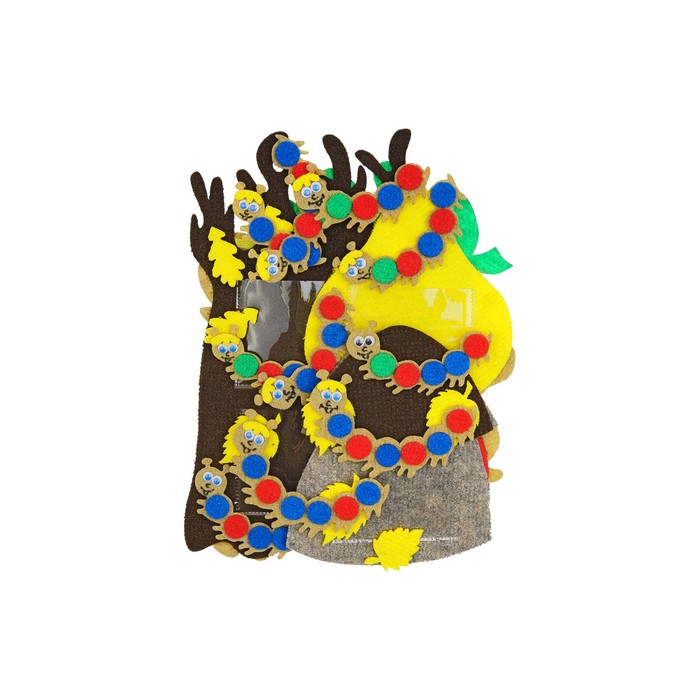 Набор дидактический "Звуковые гусенички", 25 деталей