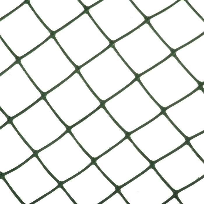 Сетка садовая, 1.5 х 25 м, ячейка 5.5 х 5.5 см, зелёная