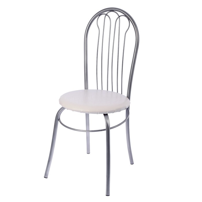 Стул "Тюльпан" белый крокодил на искре