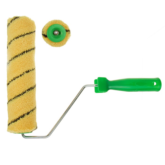 Валик TUNDRA basic, полиакрил, 250 мм, ручка d=6 мм, D=42 мм, ворс 12 мм