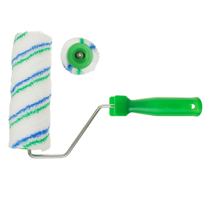 Валик TUNDRA basic, полиакрил, 180 мм, ручка d=6 мм, D=42 мм, ворс 18 мм