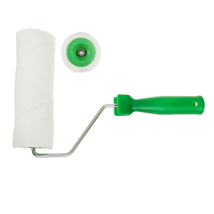 Валик TUNDRA basic, шерсть, 180 мм, ручка d=6 мм, D=42 мм, ворс 7 мм