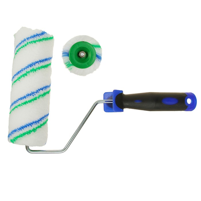 Валик TUNDRA comfort, полиакрил, 180 мм, ручка d=6 мм, D=42 мм, ворс 18 мм, двухкомп. ручка