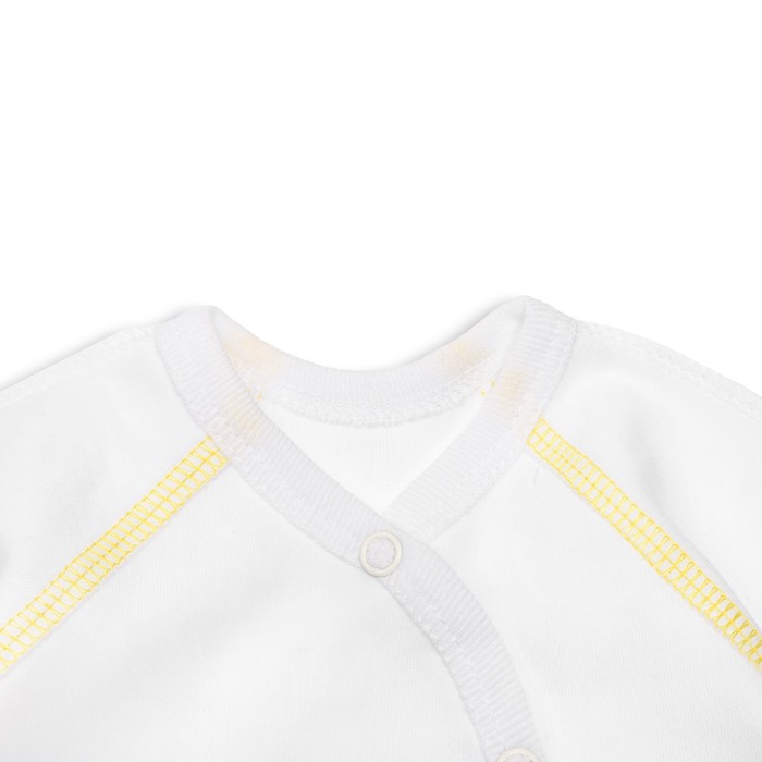 Распашонка для девочки "Замок", рост 68 см, цвет белый 111-050 _М