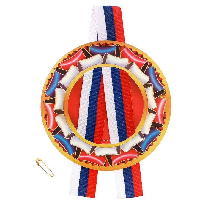 Значок с лентой "Выпускник" 10 шт.