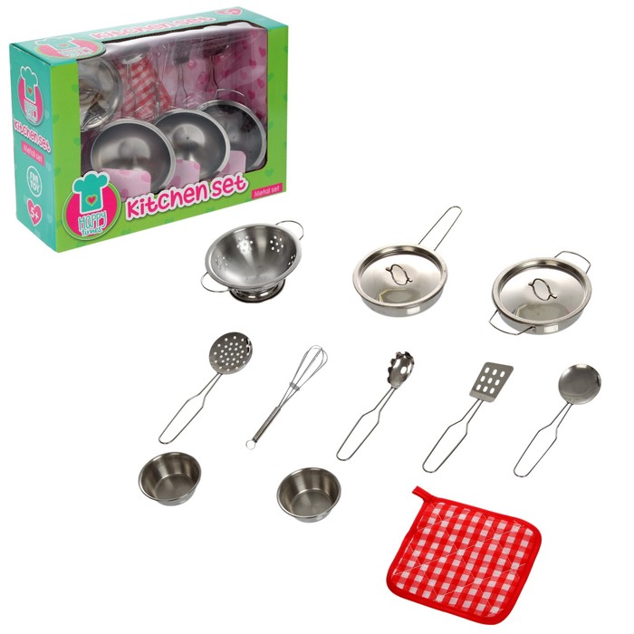Набор металлической посуды "Учимся готовить"