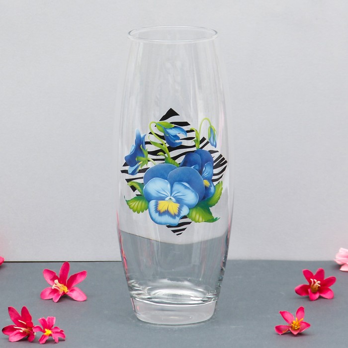 Ваза "Фиалка" d-7.5см  10,5х26,5 см