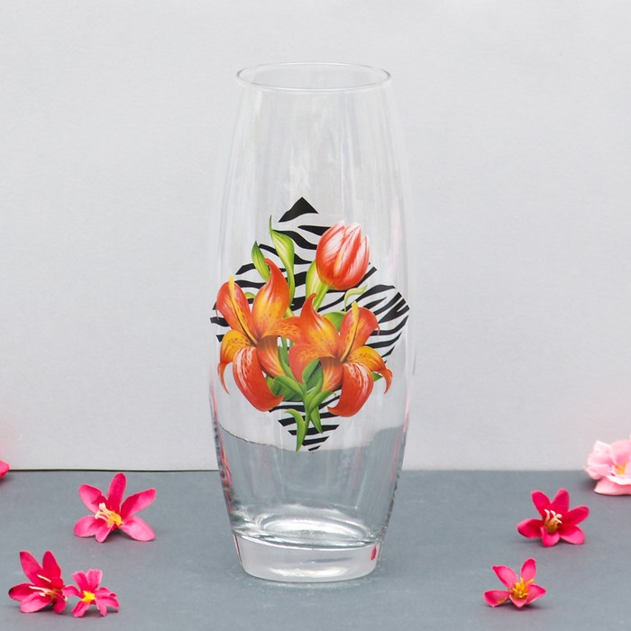 Ваза "Лилия" d-7.5см  10,5х26,5 см