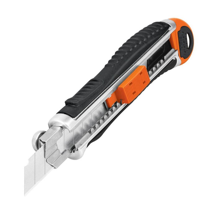 Нож TRUPER CUT-6XX, 15 см, металлический корпус, автоматическая смена лезвий, сталь SK-4