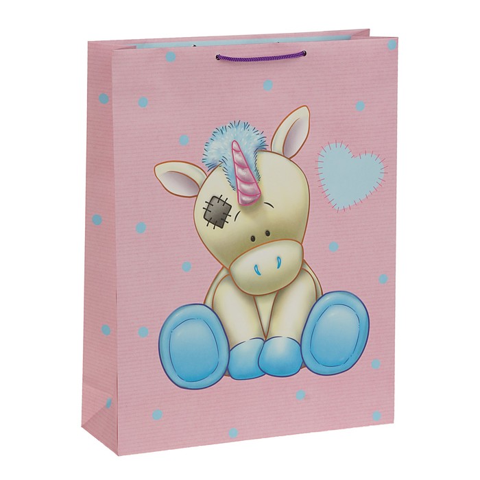 Пакет подарочный "Неразлучные друзья", 42,5 х 33 х 10 см