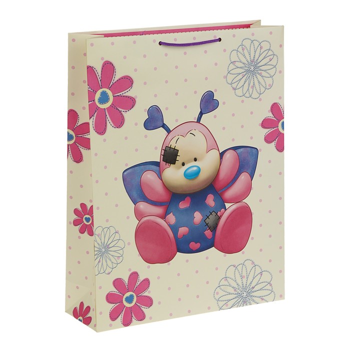 Пакет подарочный "Пчелка", 42,5 х 33 х 10 см