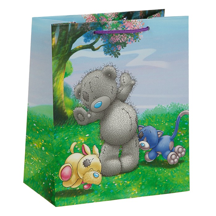 Пакет подарочный "Прогулка", 24 х 20,3 х 11,5 см