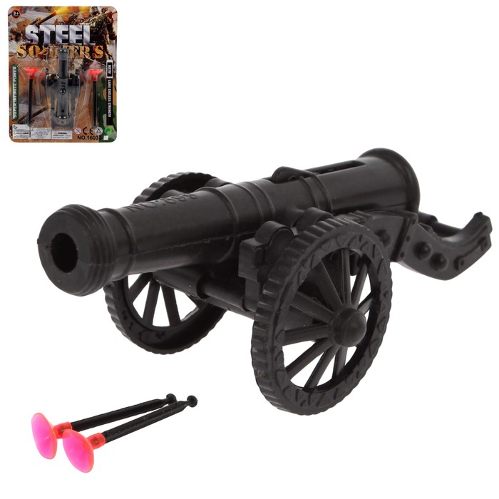 Пушка "Стальной солдат": с присосками