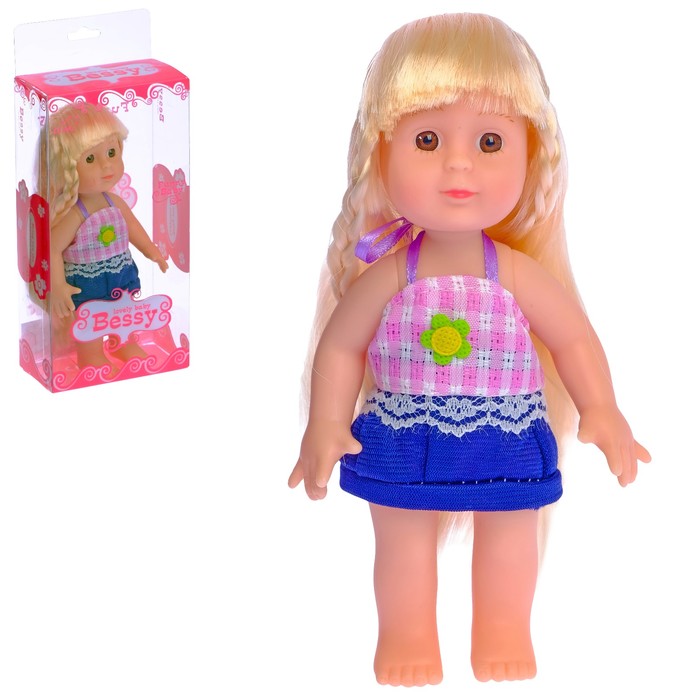 Кукла "Таня" в платье, МИКС