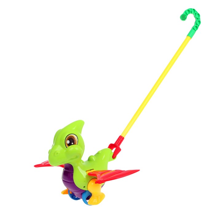 Каталка на палке «Дракоша», МИКС