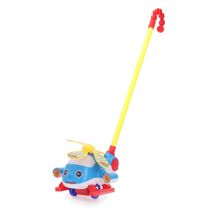 Каталка на палке "Друг-Вертолет", МИКС