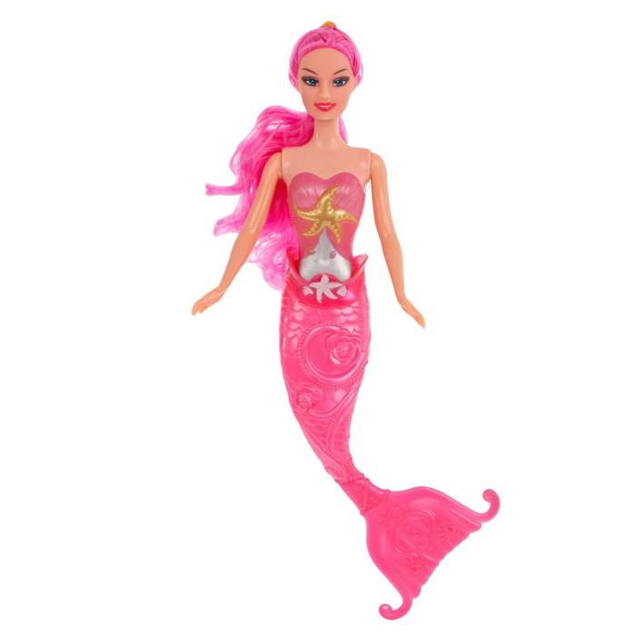 Кукла русалка "Морская королева" с аксессуарами, МИКС