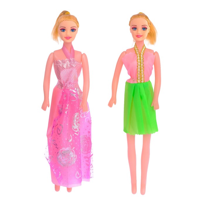 Куклы модели "Красотки", набор 2 шт, МИКС