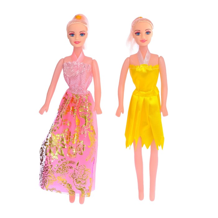 Куклы модели "Красотки", набор 2 шт, МИКС