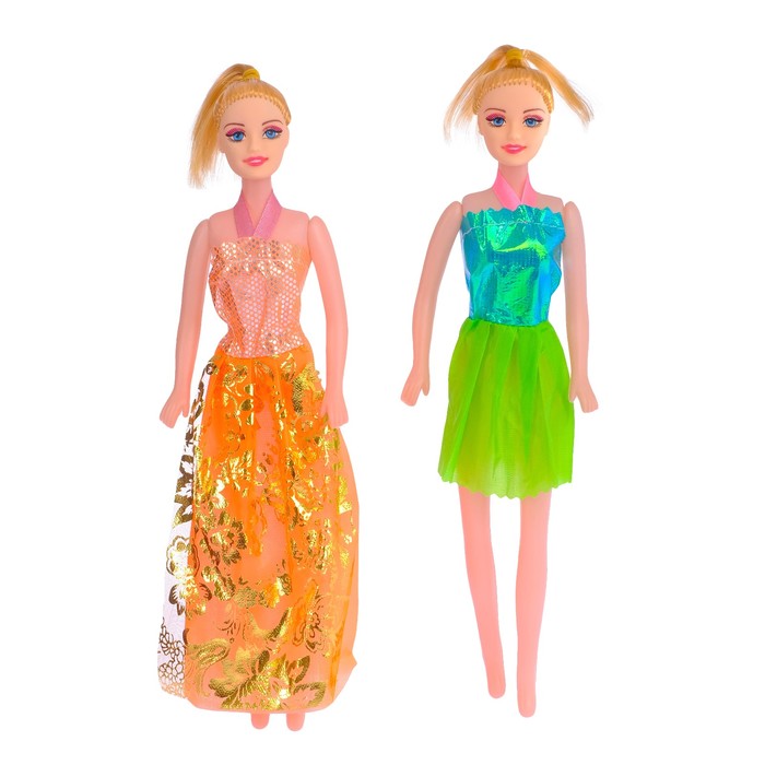Куклы модели "Красотки", набор 2 шт, МИКС