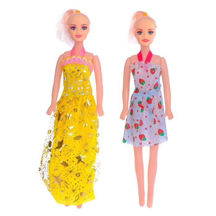 Куклы модели "Красотки", набор 2 шт, МИКС
