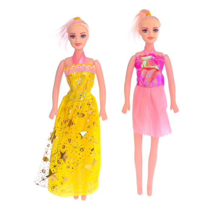 Куклы модели "Красотки", набор 2 шт, МИКС