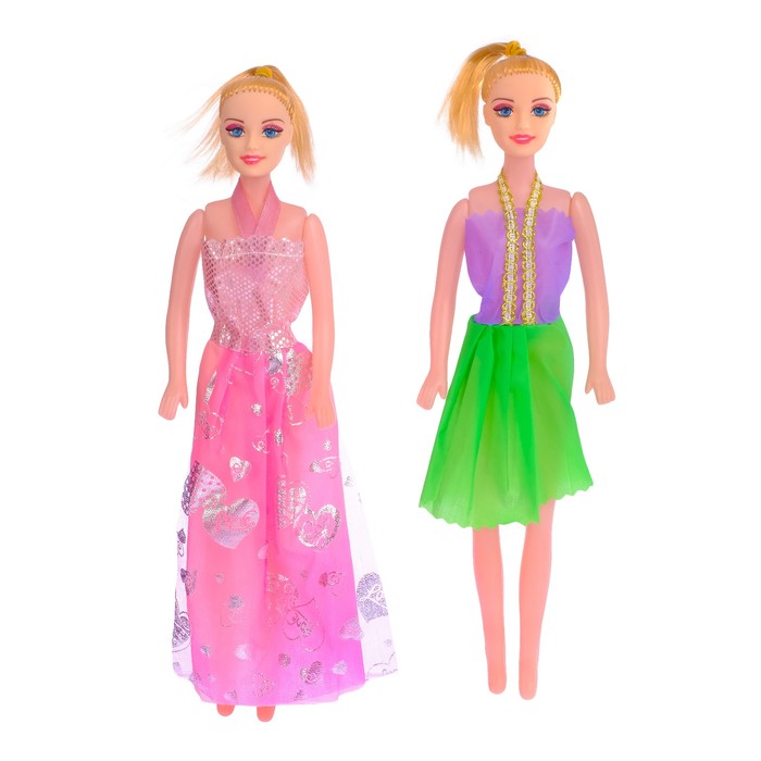 Куклы модели "Красотки", набор 2 шт, МИКС