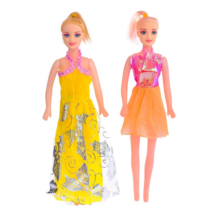 Куклы модели "Красотки", набор 2 шт, МИКС