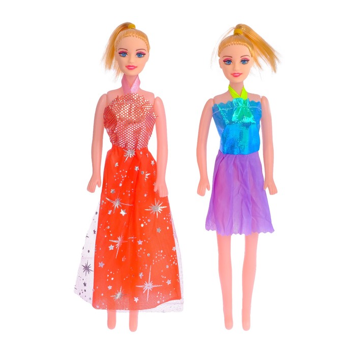 Куклы модели "Красотки", набор 2 шт, МИКС