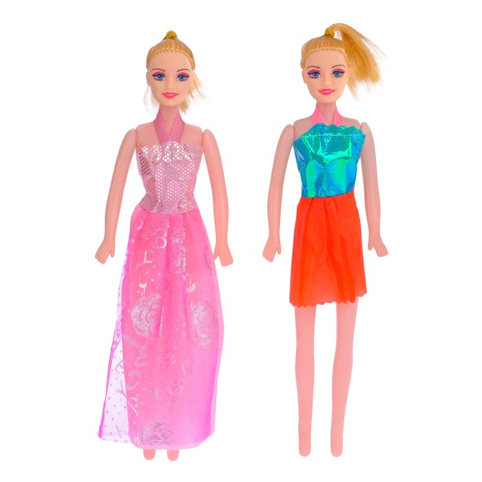 Куклы модели "Красотки", набор 2 шт, МИКС