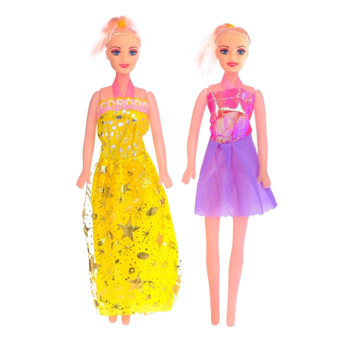 Куклы модели "Красотки", набор 2 шт, МИКС