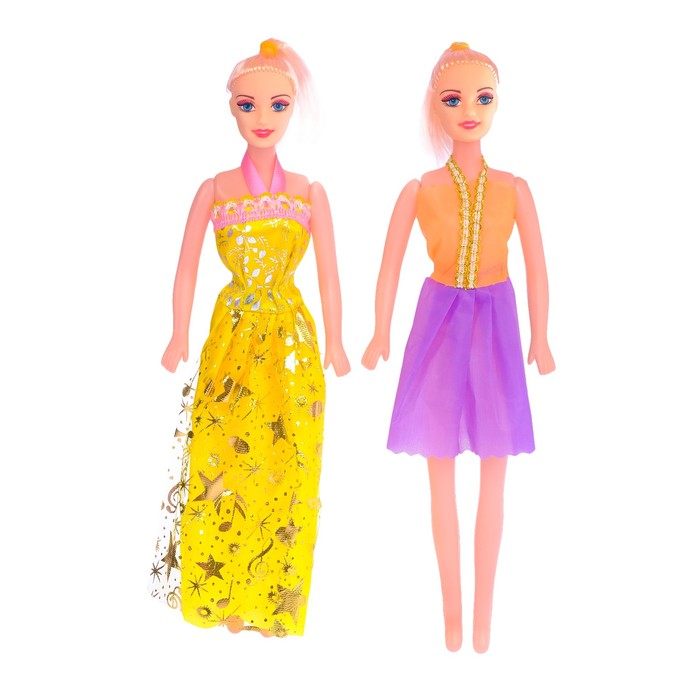 Куклы модели "Красотки", набор 2 шт, МИКС