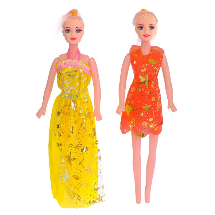 Куклы модели "Красотки", набор 2 шт, МИКС
