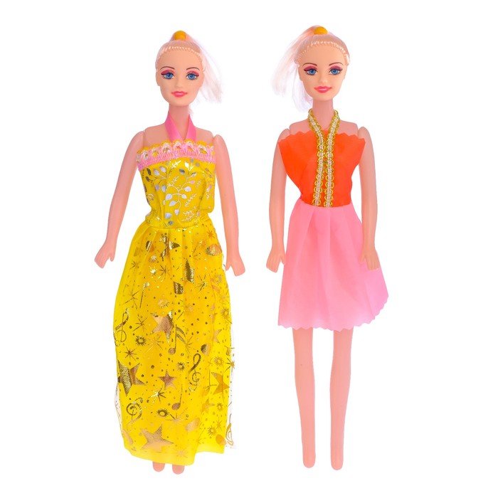 Куклы модели "Красотки", набор 2 шт, МИКС