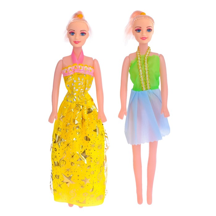 Куклы модели "Красотки", набор 2 шт, МИКС