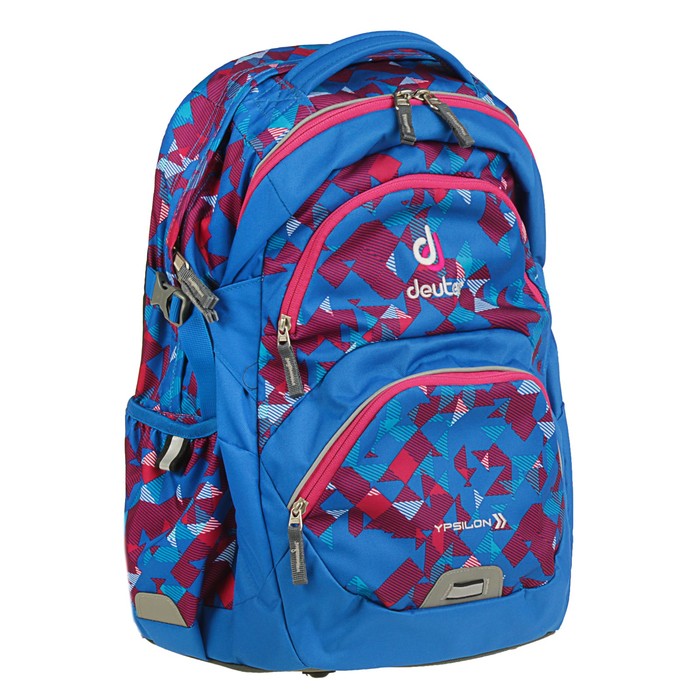 Рюкзак молодежный Deuter Ypsilon 46*32*22 сине-розовая клетка 80223-3082