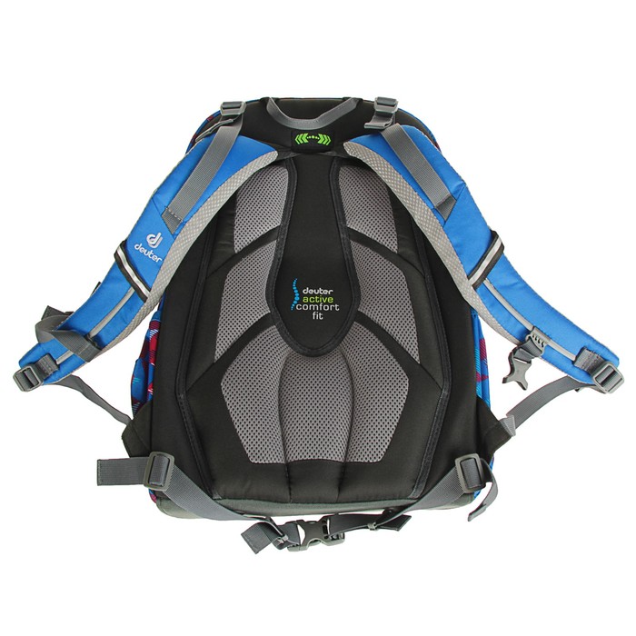 Рюкзак молодежный Deuter Ypsilon 46*32*22 сине-розовая клетка 80223-3082