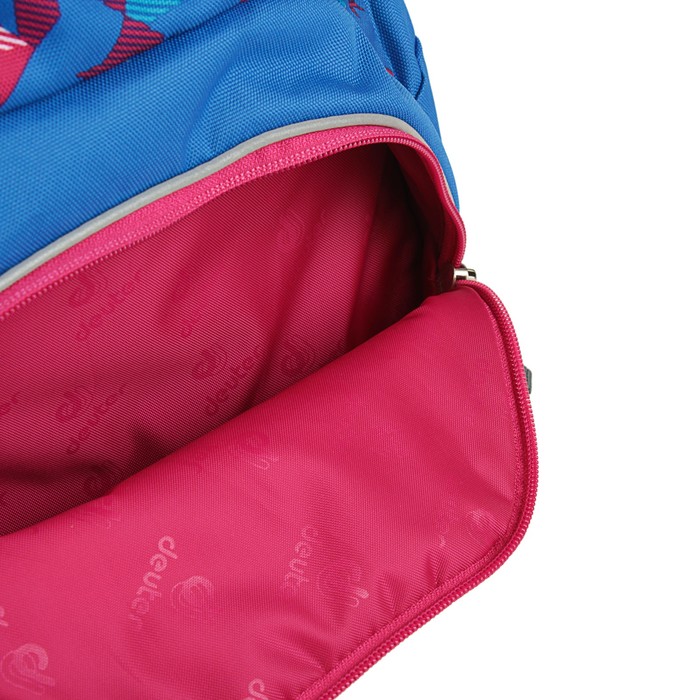 Рюкзак молодежный Deuter Ypsilon 46*32*22 сине-розовая клетка 80223-3082