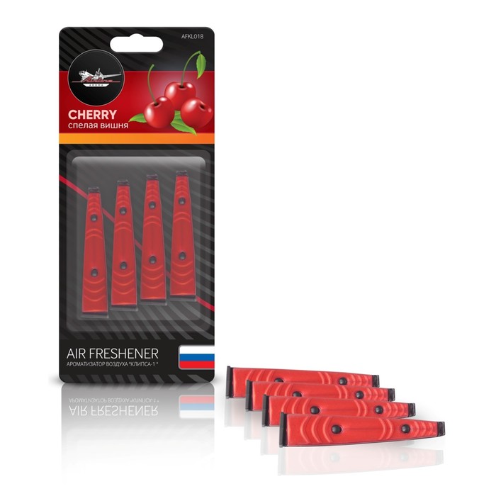 Ароматизатор в дефлектор "Клипса-1" AFKL018, спелая вишня