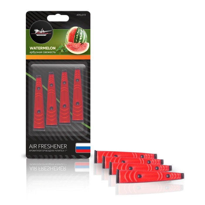 Ароматизатор в дефлектор "Клипса-1" AFKL019, арбузная свежесть