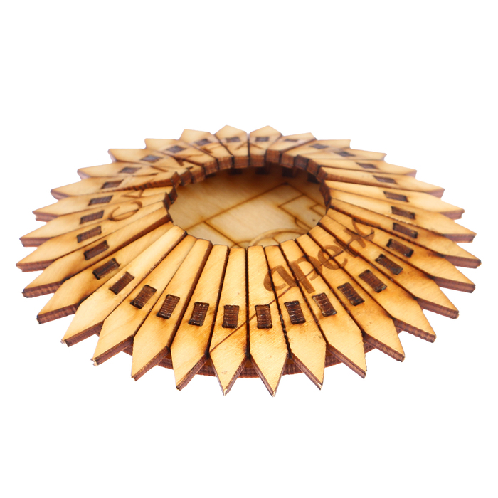 Заготовка для магнита из фанеры "Арена Самара" 12х12х3 см