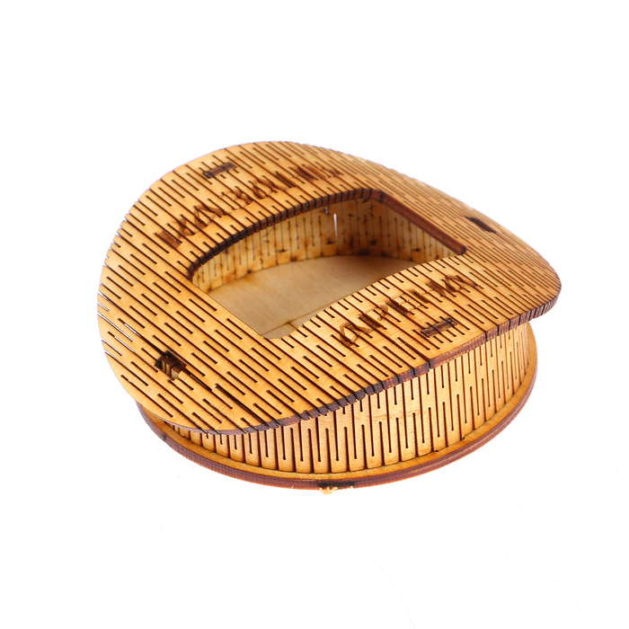 Заготовка для магнита из фанеры "Арена Казань" 11,5х11х4 см