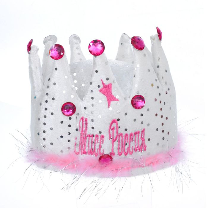 Карнавальная шляпа "Мисс Россия", р-р. 56-58