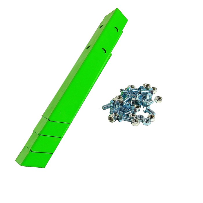 Клумба, 150 х 150 х 15 см, зелёная