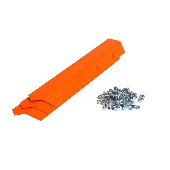 Клумба, 150 х 15 см, оранжевая, «Терция»