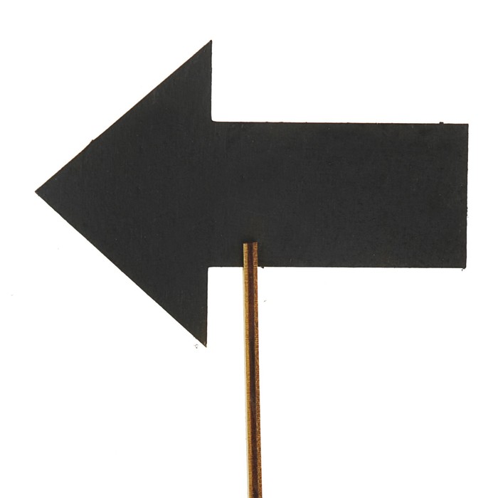 Топпер меловой "Стрелка", 10 х 7 см