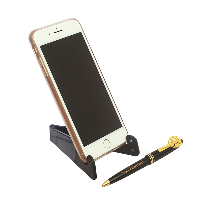 Набор "Возьми от жизни всё!": подставка для телефона и ручка