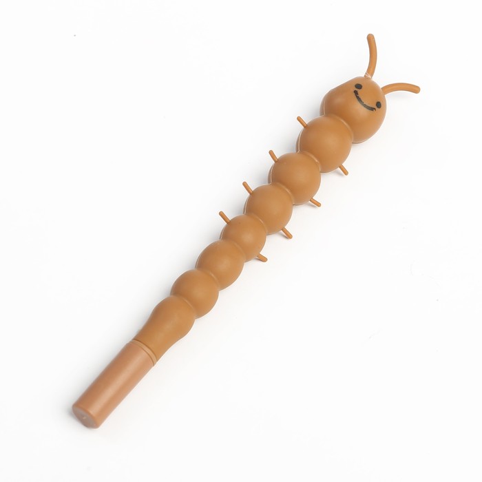 Ручка шариковая-прикол МИКС Гусеничка