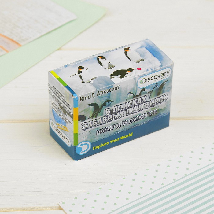 Набор юного археолога &quot;В поисках забавных пингвинов &quot;Discovery&quot;
